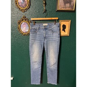 Madewell The Mid-Rise Perfect Vintage Jean Light Wash Sz 27
